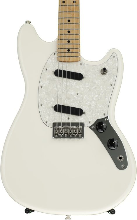 Mustang Olympic White with Maple | Sweetwater