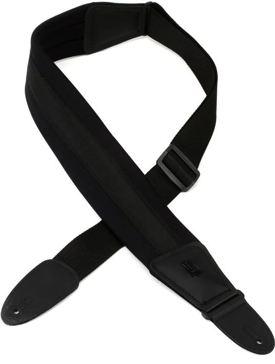 Levy's PM48NP3 Neoprene Guitar Strap - XL Black | Sweetwater