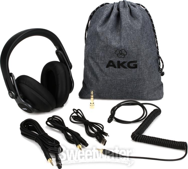 Mechanica plus IJver AKG K371-BT First-class Closed-back Bluetooth Headphones | Sweetwater