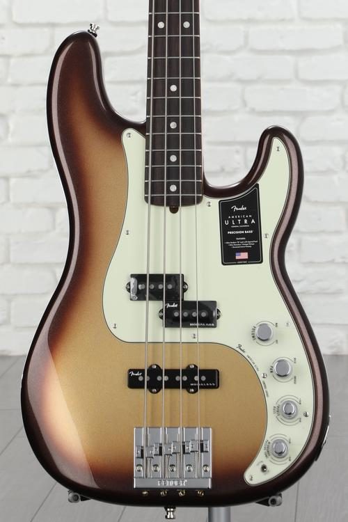 Fender American Ultra Precision Bass - Mocha Burst with Rosewood Fingerboard