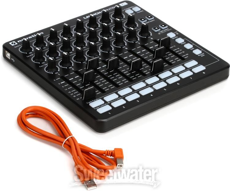 Novation AMS-Launch-Control-X Launch Control XL Black Bundle with 1 Year Extended Warranty