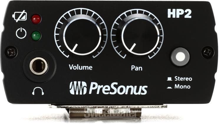 With TRS Inputs PreSonus HP2 Personal Headphone Amplifier 