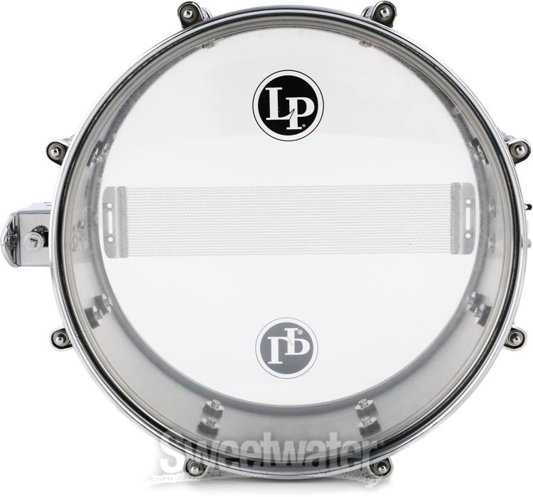 Latin Percussion Stainless Steel Salsa Snare - 5.5 x 13 inch 