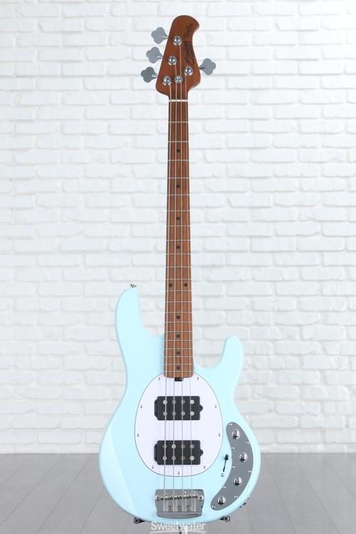 Sterling By Music Man StingRay RAY34HH Bass Guitar - Daphne Blue