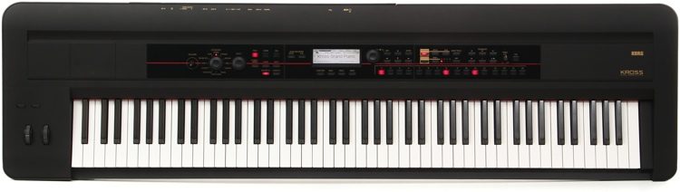 Korg Kross 88-key Synthesizer Workstation - Black | Sweetwater