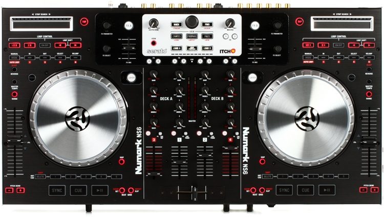 Numark NS6 4-channel DJ Mixer and Controller