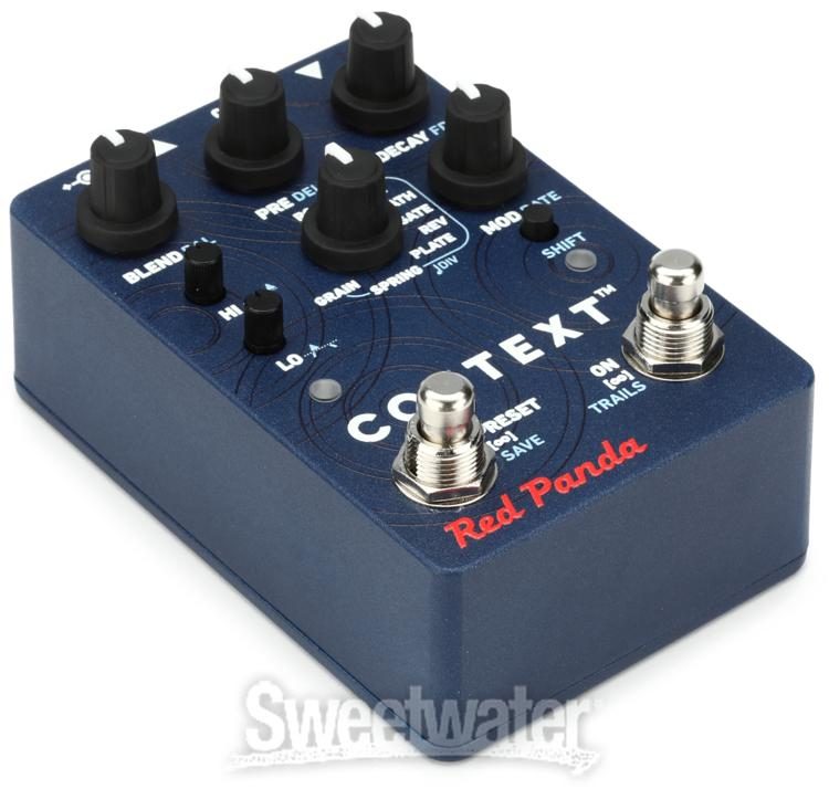 Red Panda Context 2 Reverb Effects Pedal