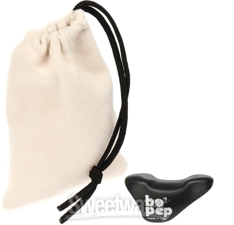 Bo-Pep Flute Finger Saddle - Black | Sweetwater