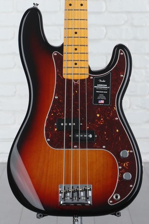 Fender American Professional II Precision Bass - 3 Color Sunburst