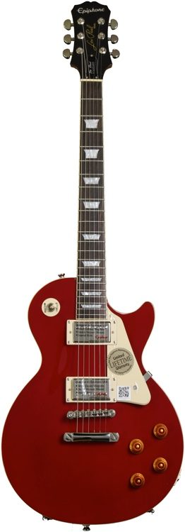 epiphone les paul standard cardinal red