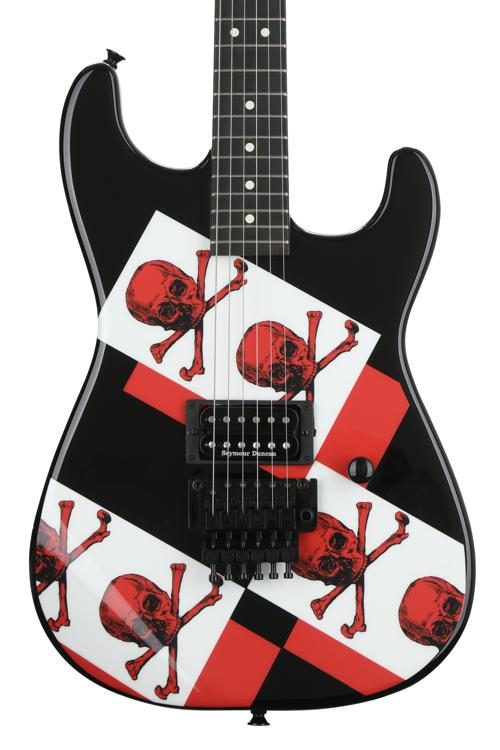 Charvel Limited Edition Super Stock Model 2 - Skull and Bones