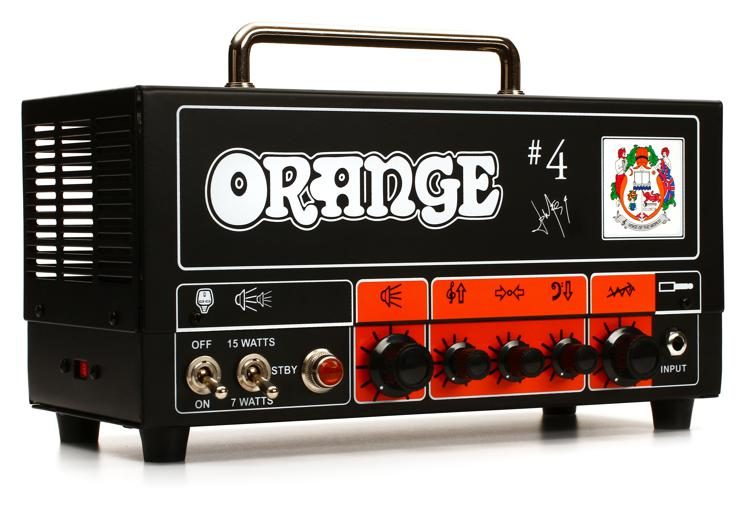 Orange Signature #4 Jim Root Terror 15/7-watt Hi-Gain Tube Head