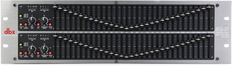 dbx iEQ-31 Dual 31-band Graphic Equalizer