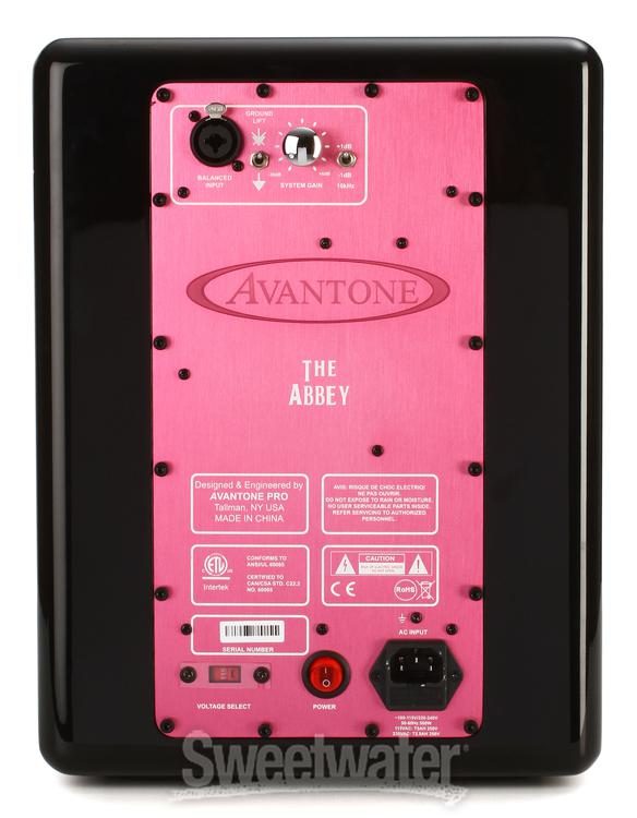 Avantone Pro Abbey 6 5 3 Way Powered Studio Monitor Black Sweetwater