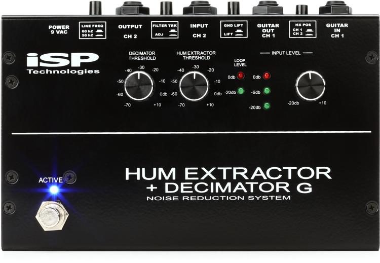 Isp Technologies Hum Extractor Decimator Noise Reduction System Sweetwater