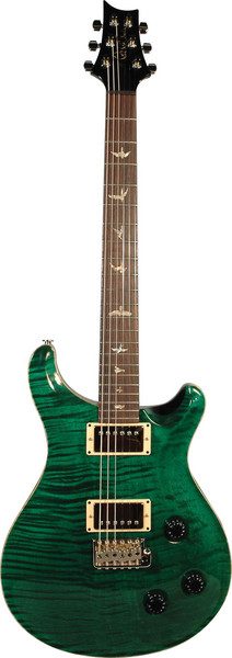 PRS Custom 22 - Emerald Green FT w/Birds | Sweetwater