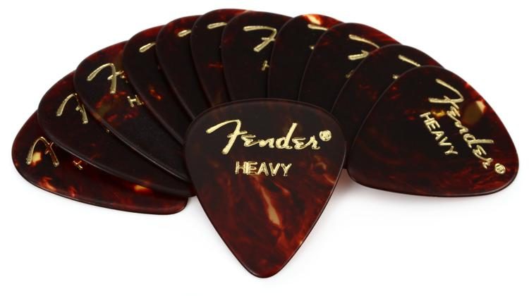 fender heavy guitar picks