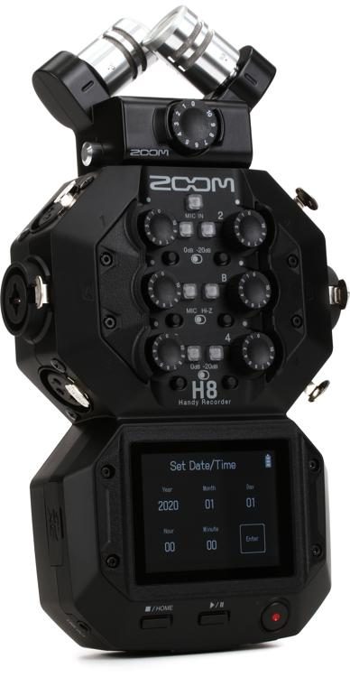 Zoom H8 8-input Handy Recorder | Sweetwater