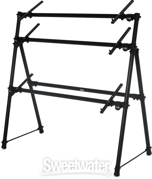 88 lbs/Tier Load Capacity #KS7903 On-Stage 3-Tier A-Frame Keyboard Stand 