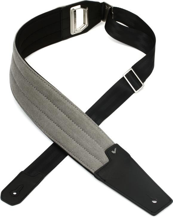 Gruv Gear FABRK XL Guitar/Bass Strap - Gray | Sweetwater