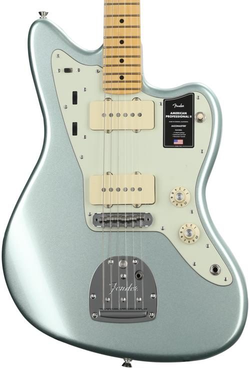Fender American Professional II Jazzmaster - Mystic Surf Green with Maple  Fingerboard