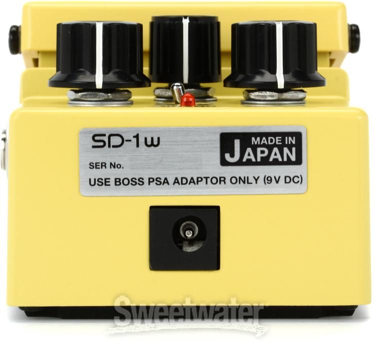 Boss SD-1W Waza Craft Super Overdrive Pedal | Sweetwater