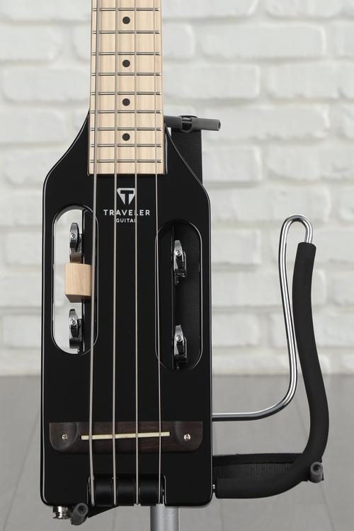 Traveler Guitar Ultra-Light Bass Guitar - Gloss Black