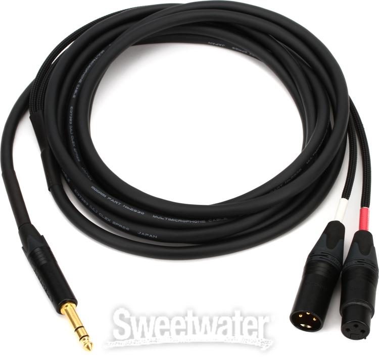 Mogami Gold Insert XLR Cable - 1/4-inch TRS Male to XLR Male 