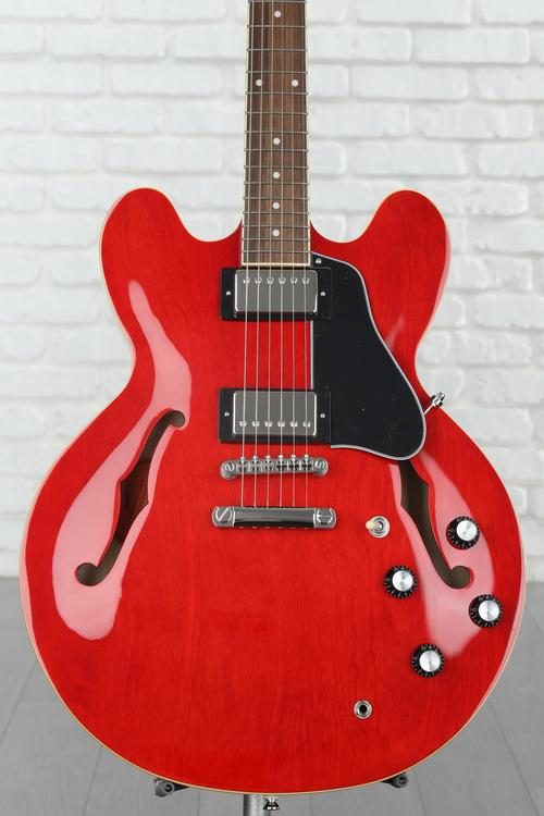 Epiphone ES-335 Semi-hollowbody Electric Guitar - Cherry | Sweetwater