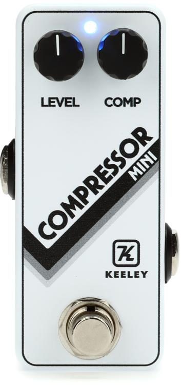 Keeley Compressor Mini Compressor Pedal - Limited Edition Arctic White