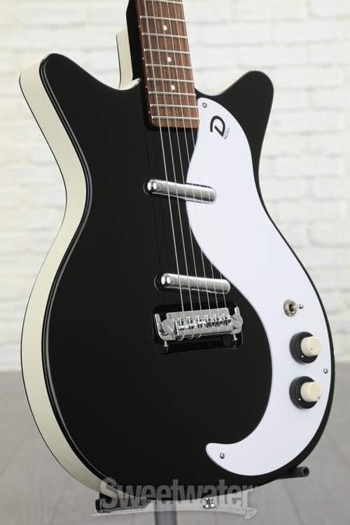 Danelectro '59M NOS+ Semi-hollowbody Electric Guitar - Black