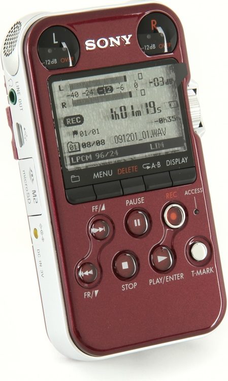 Sony PCM-M10 - Red | Sweetwater
