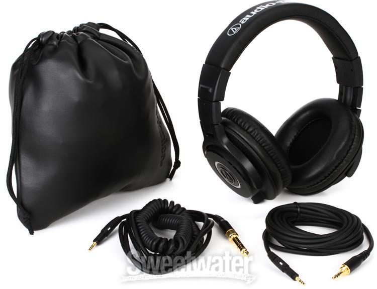 Audio-Technica ATH-M40x Professional Studio Monitor Headphone Black