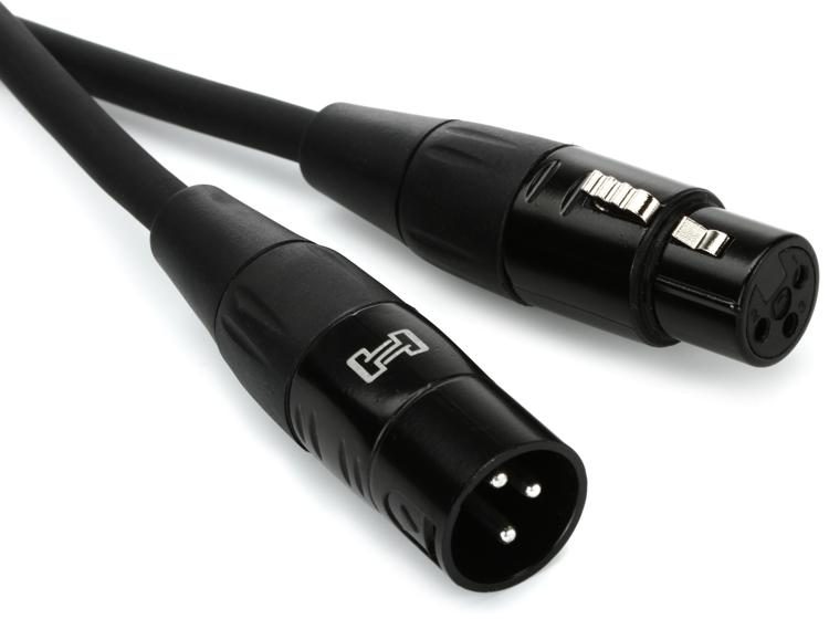 Hosa HMIC-010 REAN XLR3F to XLR3M Pro Microphone Cable 10 Feet 