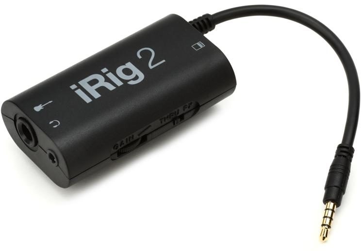Ik Multimedia Irig 2 Guitar Interface For Ios And Mac Sweetwater