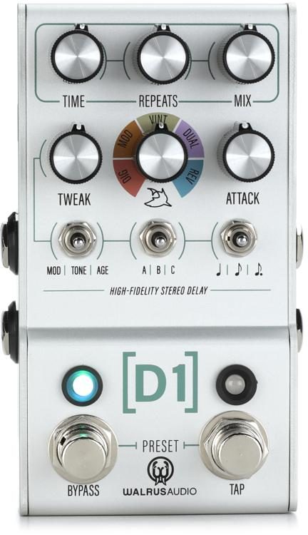 Walrus Audio Mako Series D1 High-Fidelity Delay Pedal - Version 2 |  Sweetwater