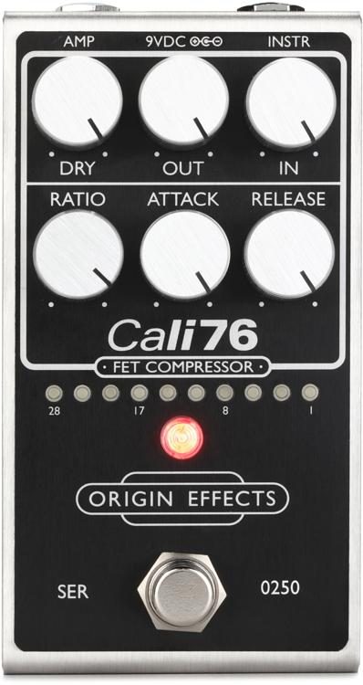 Origin Effects Cali76 FET Compressor Pedal - Black | Sweetwater