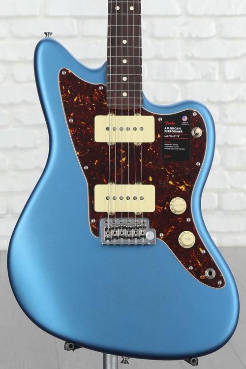 Fender American Performer Jazzmaster - Satin Lake Placid Blue with Rosewood  Fingerboard