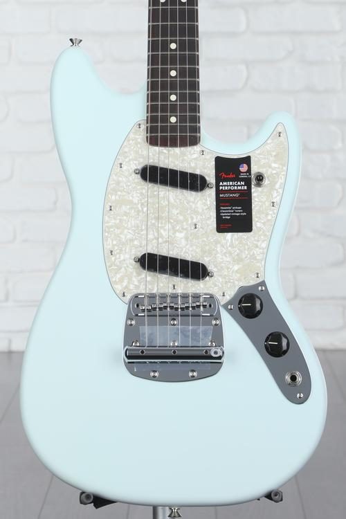 Fender USA ムスタング Satin Sonic Blue