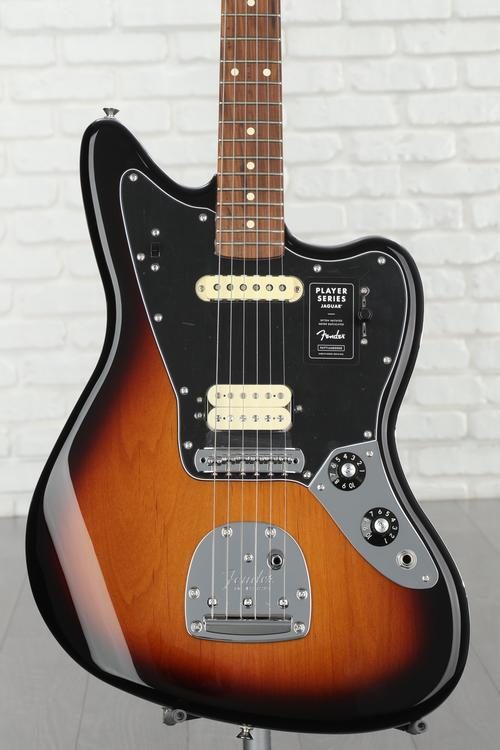 Fender Player Jaguar - 3-tone Sunburst With Pau Ferro Fingerboard 