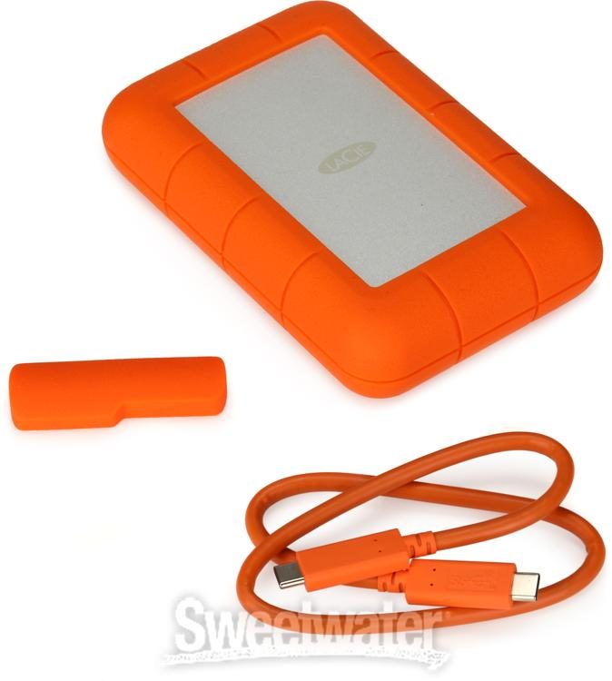 LaCie Rugged RAID Pro 4TB Portable Hard Drive with SD Reader | Sweetwater