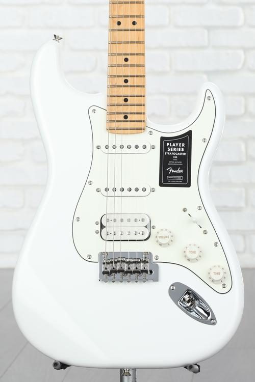 Fender Player Stratocaster HSS - Polar White with Maple