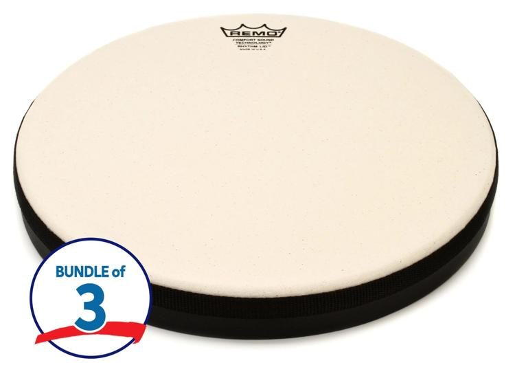 Remo Rhythm Lid Comfort Sound Technology Drumhead 3Pack 13 inch x 1.