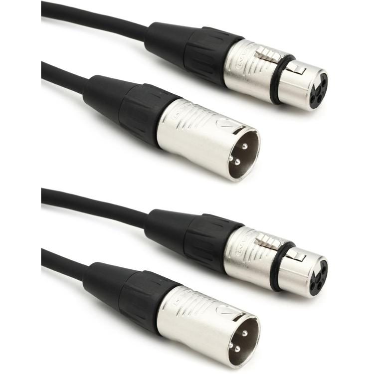 RapcoHorizon RM1 Microphone Cable - 10-foot (2-Pack) | Sweetwater