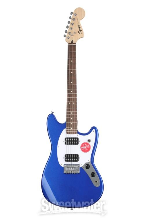 Squier Bullet Mustang HH - Imperial Blue with Indian Laurel Fingerboard