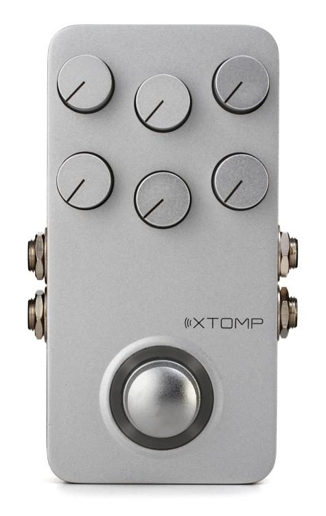Hotone XTOMP mini Multi-Effects Pedal with Bluetooth Connectivity and XTOMP App Basic Accessory Bundle 
