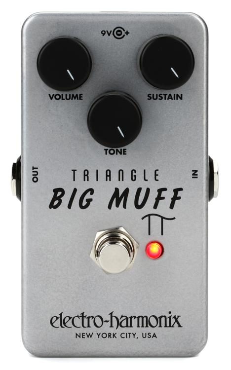 Electro-Harmonix Triangle Big Muff Reissued Fuzz Pedal | Sweetwater