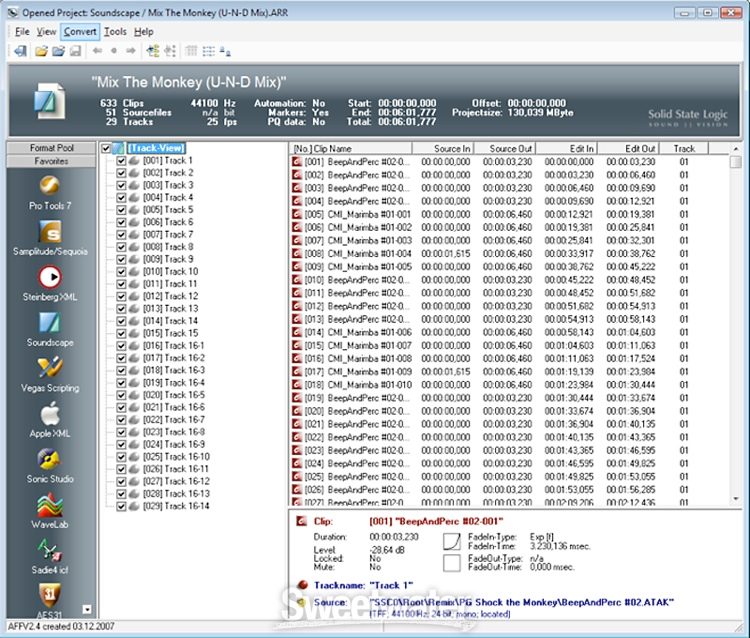 does pyware 3d work on windows format