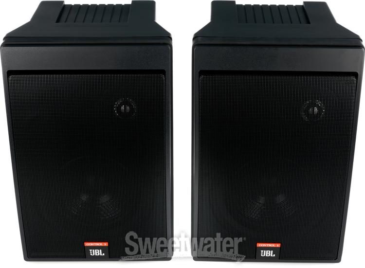 JBL Control 5 175W Monitor (Pair) - Black | Sweetwater