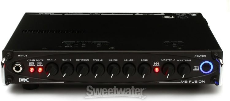 Gallien-Krueger MB Fusion 500-Watt Ultra Light Hybrid Micro Bass Head |  Sweetwater